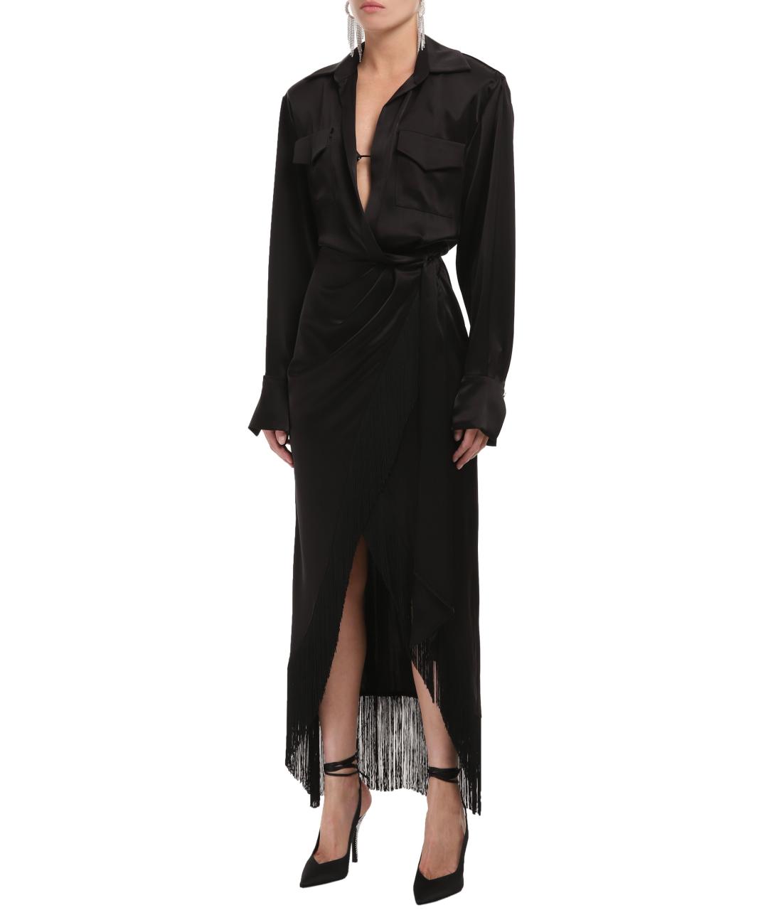 DAVID KOMA Черное платье, фото 2