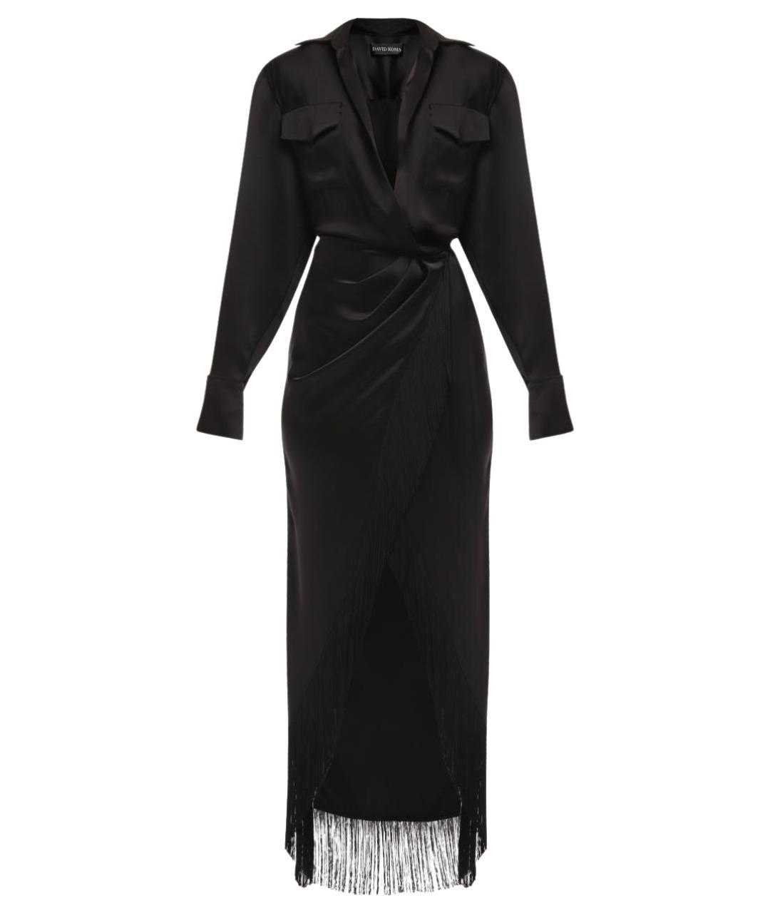 DAVID KOMA Черное платье, фото 1