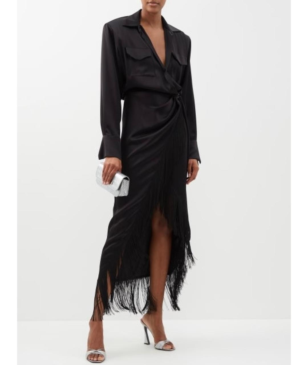 DAVID KOMA Черное платье, фото 4