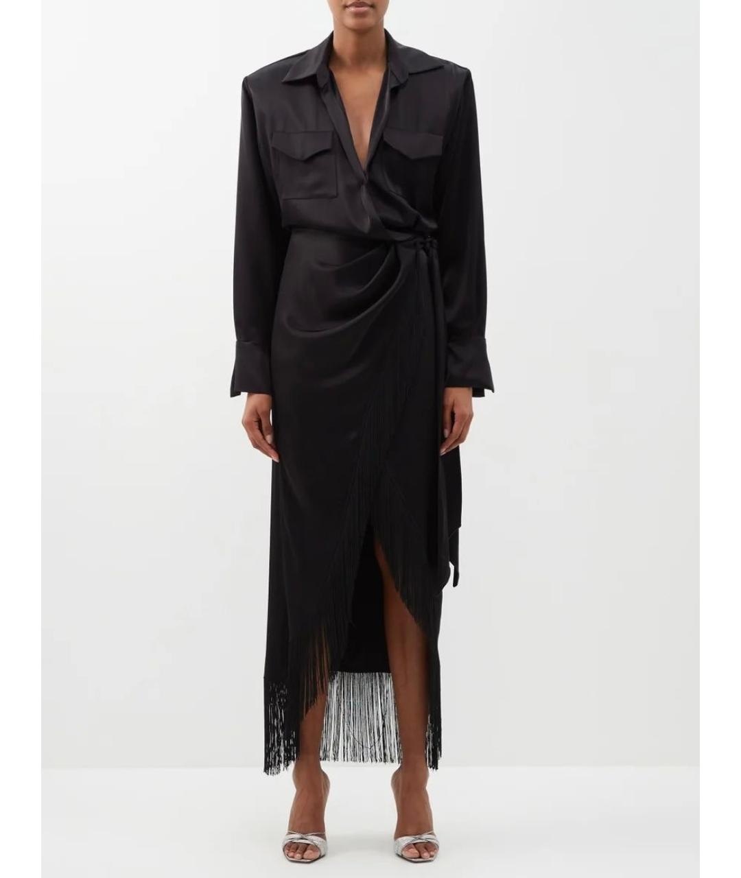 DAVID KOMA Черное платье, фото 5