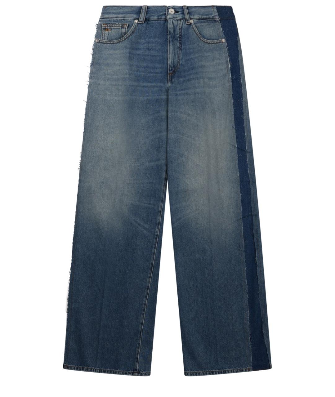 NINE IN THE MORNING Синие хлопковые джинсы клеш, фото 1