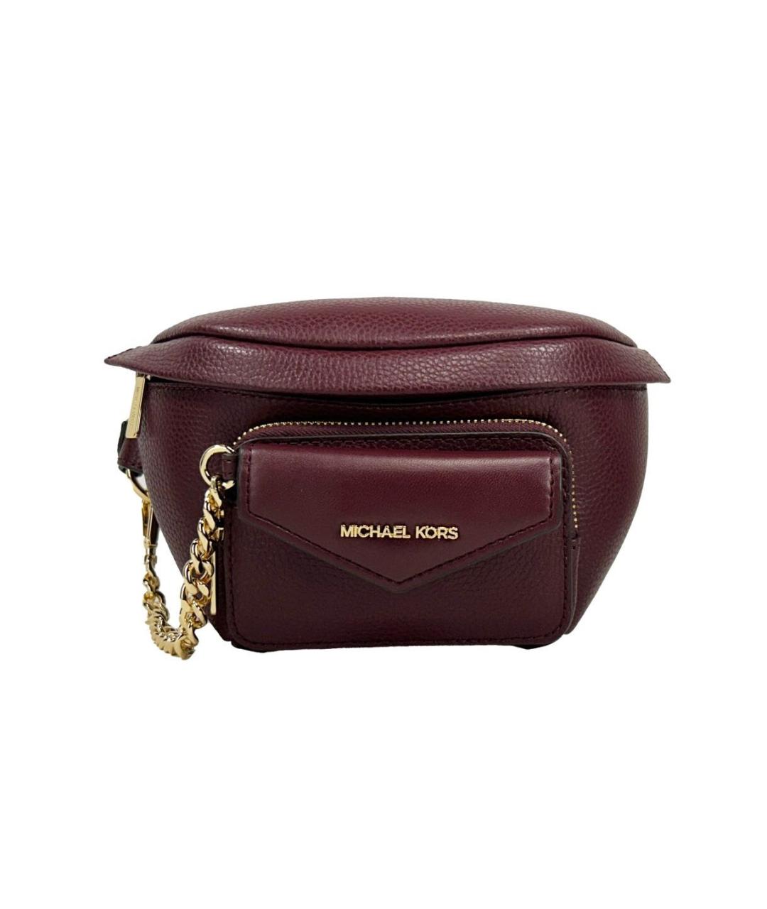 MICHAEL KORS Кожаная поясная сумка, фото 6