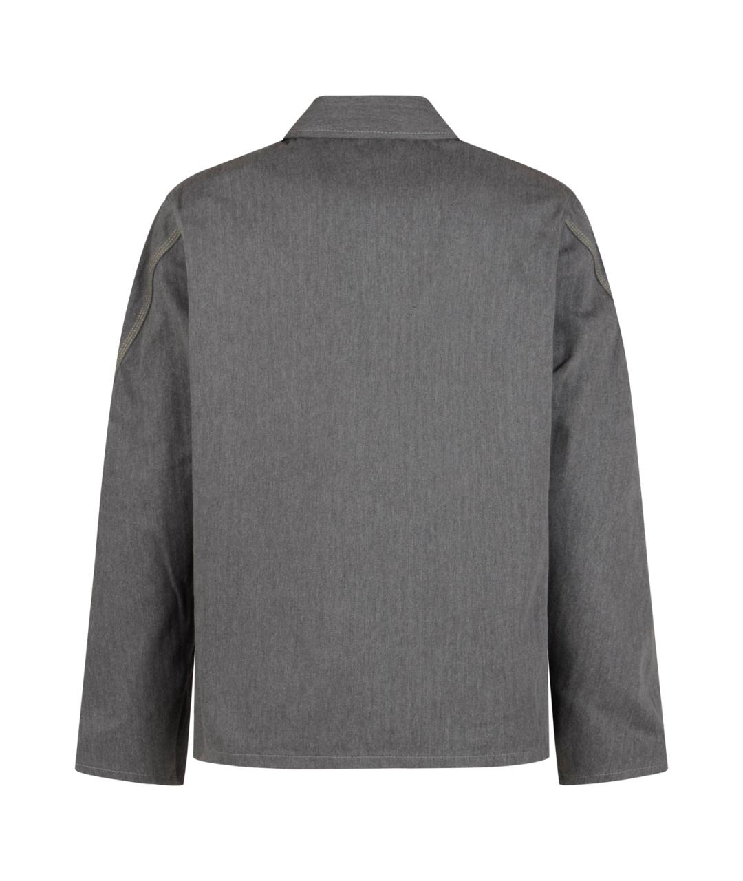 GIVENCHY Серая хлопковая кэжуал рубашка, фото 2