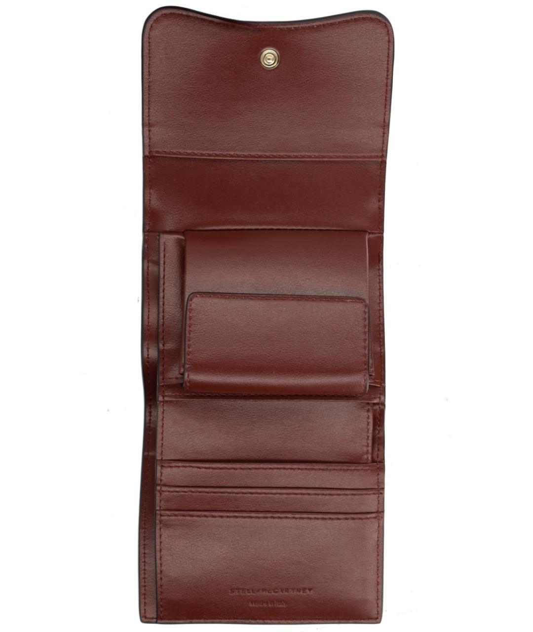 STELLA MCCARTNEY Бордовый кошелек, фото 3