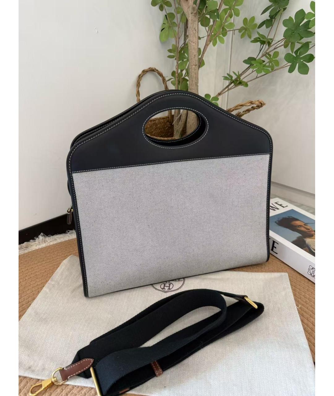 BURBERRY Черная сумка с короткими ручками, фото 2