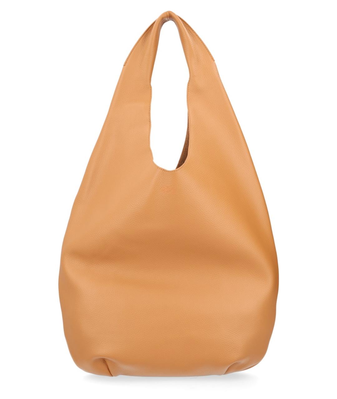 A.P.C. Оранжевая кожаная сумка тоут, фото 2