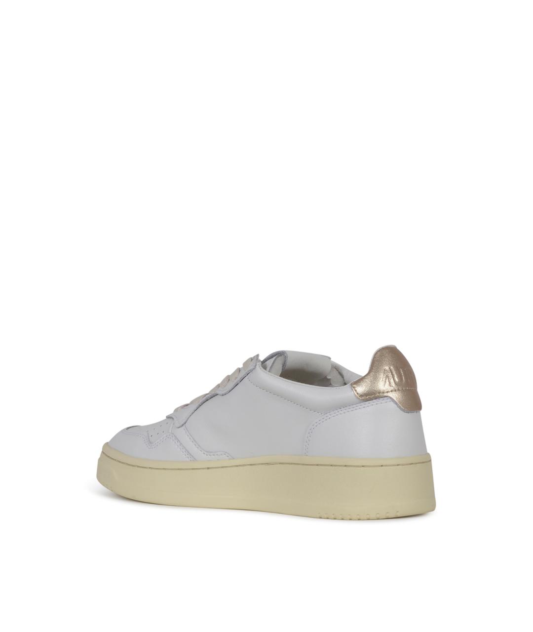 AUTRY Белые кожаные кроссовки, фото 6