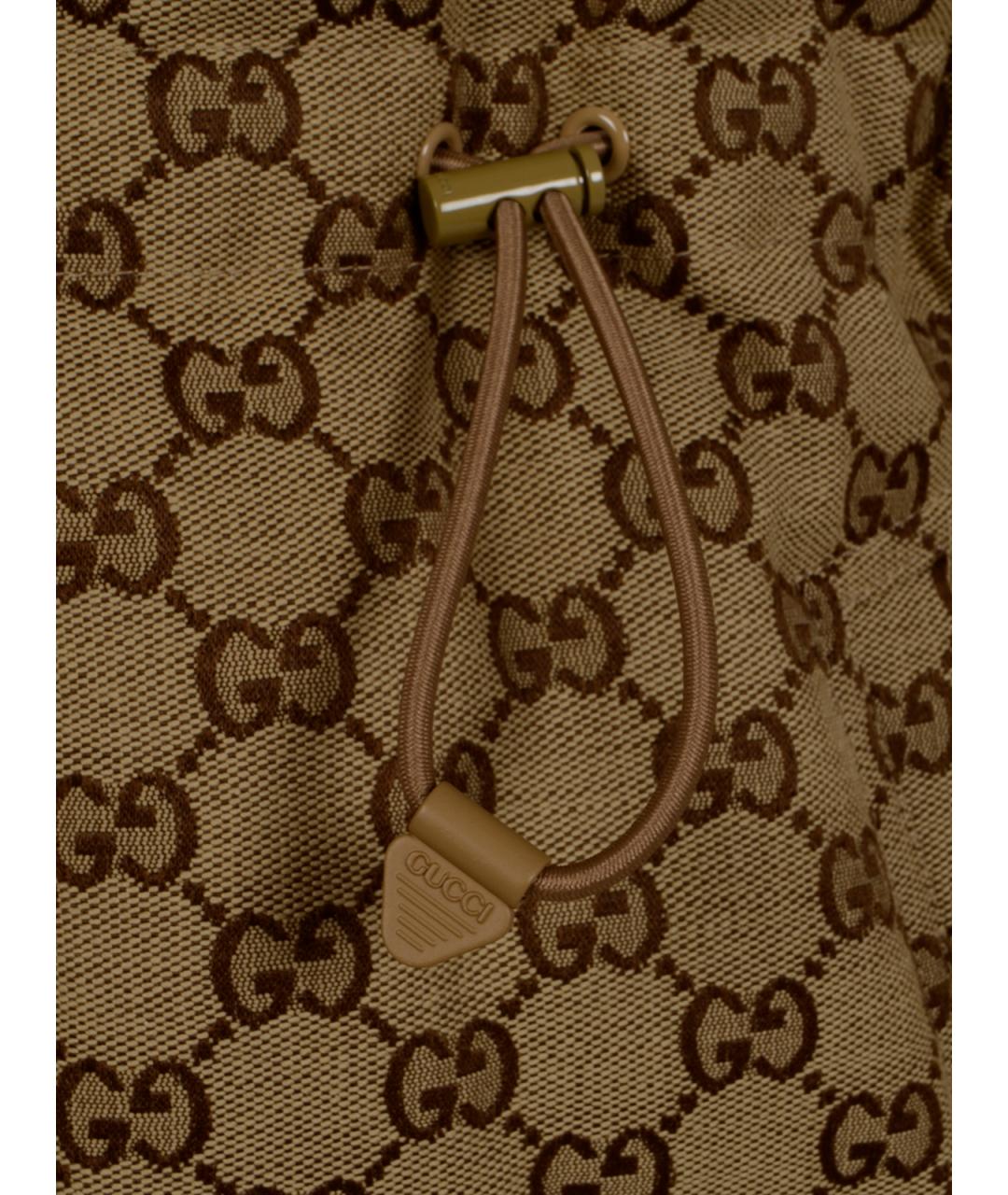 GUCCI Бежевый хлопковый пуховик, фото 3