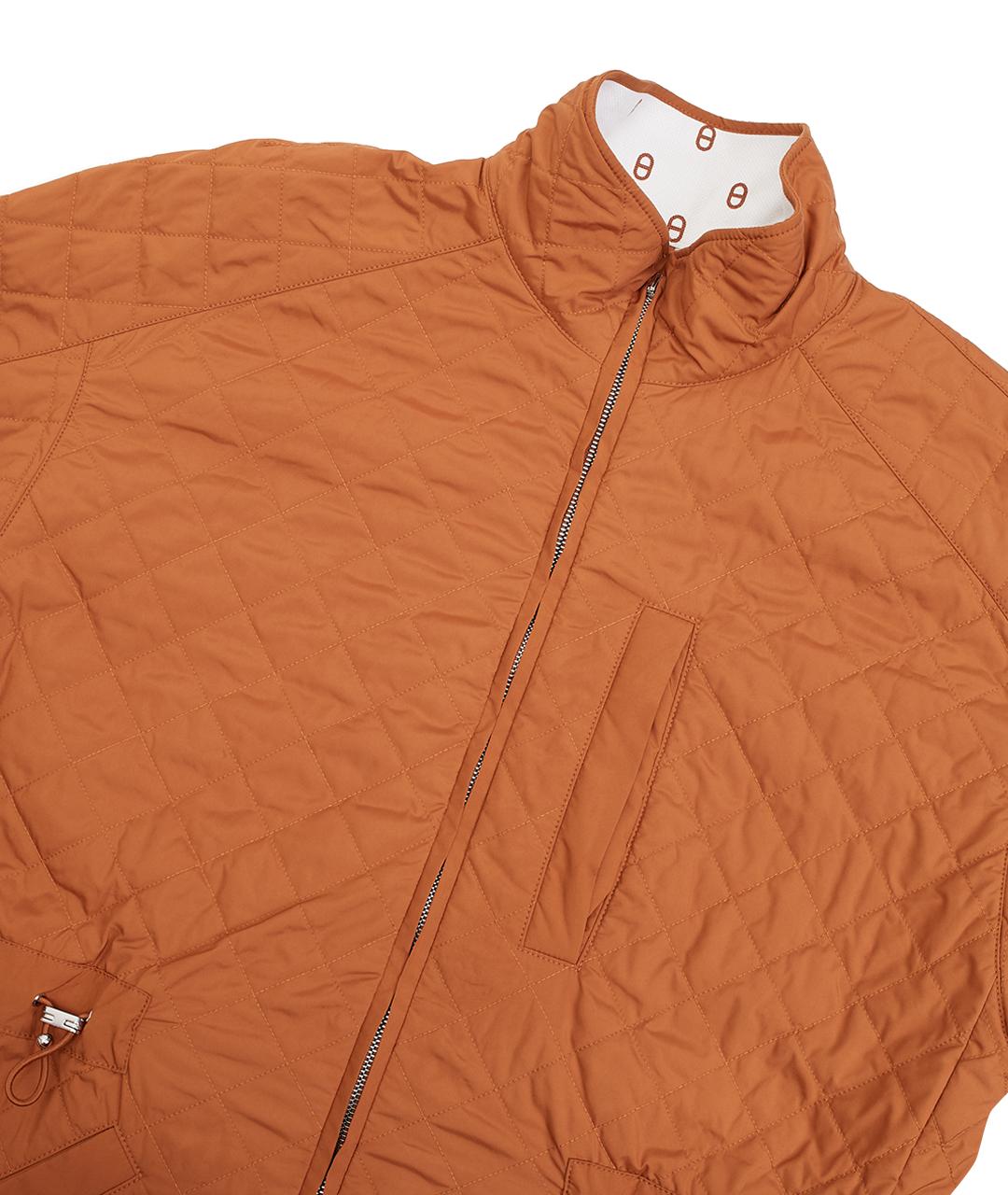 HERMES Белая хлопковая куртка, фото 10