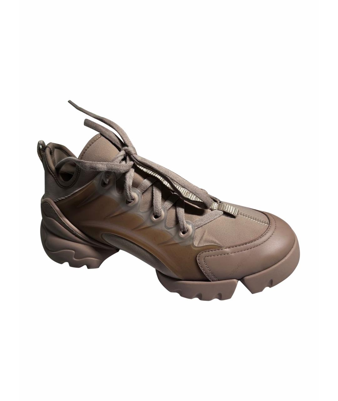 CHRISTIAN DIOR Бежевые кроссовки, фото 1