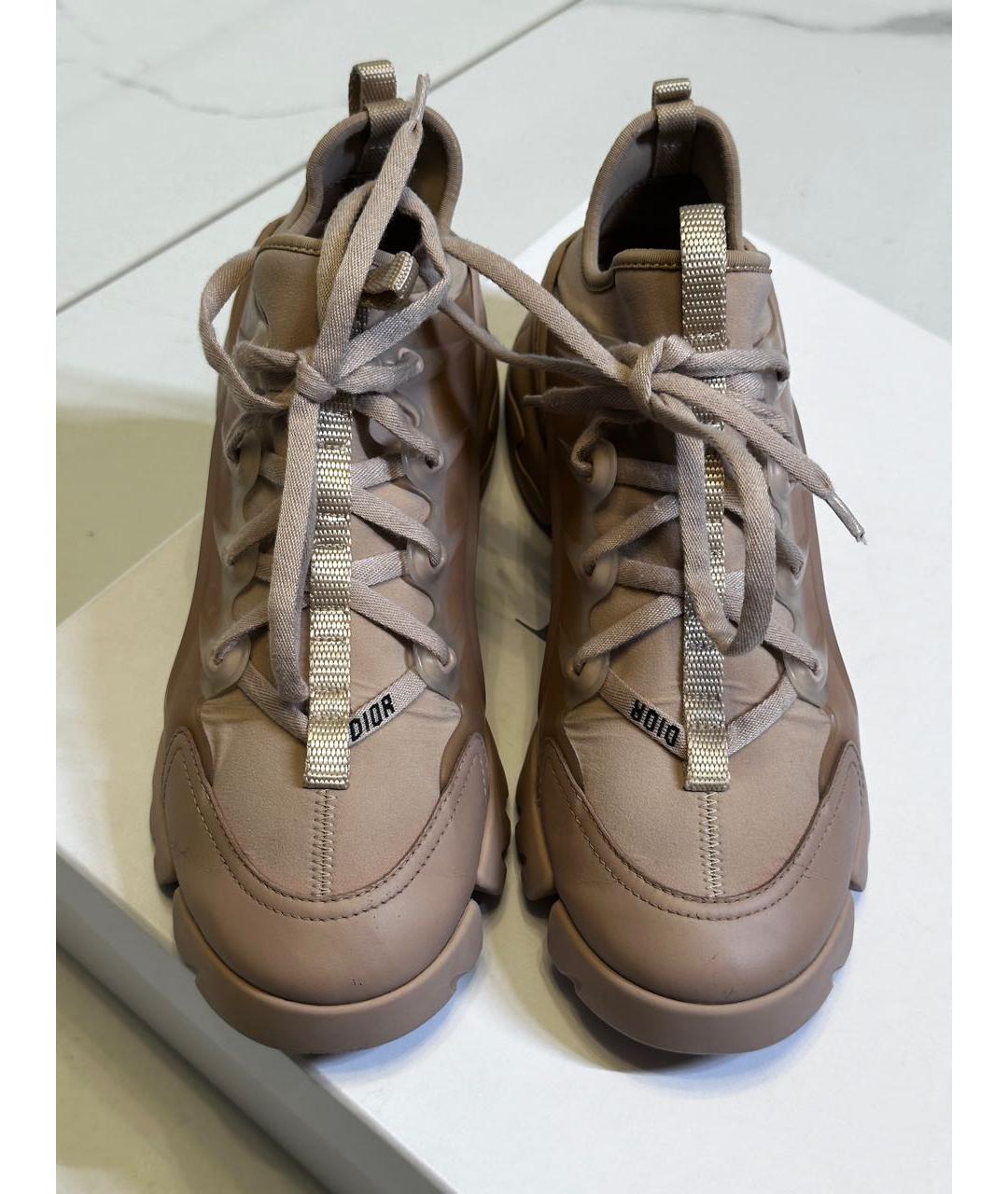 CHRISTIAN DIOR Бежевые кроссовки, фото 2