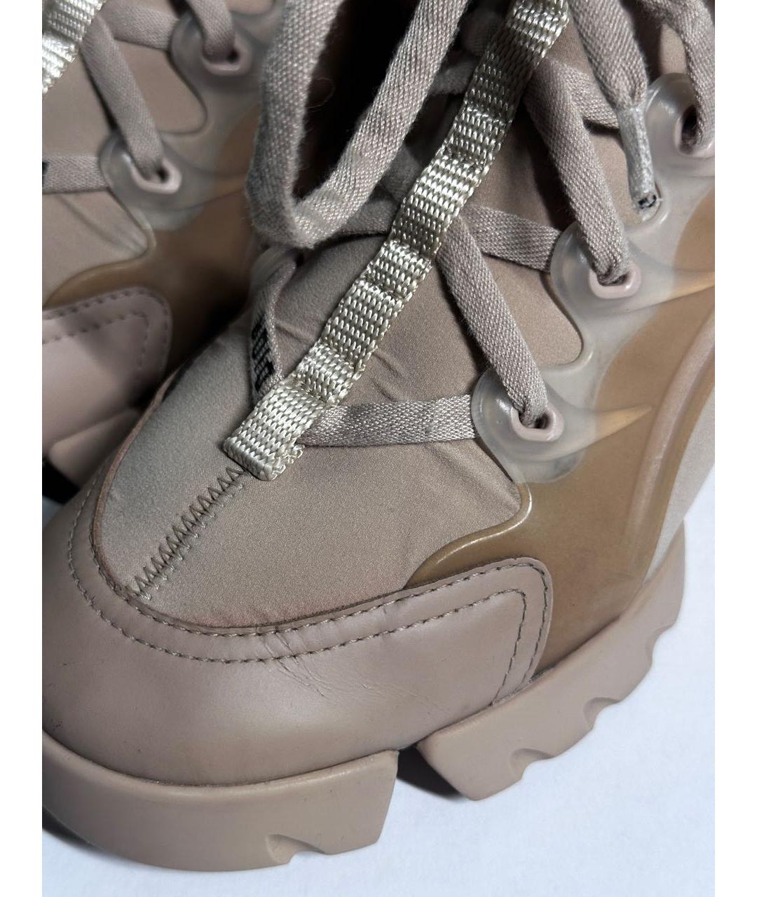 CHRISTIAN DIOR Бежевые кроссовки, фото 8