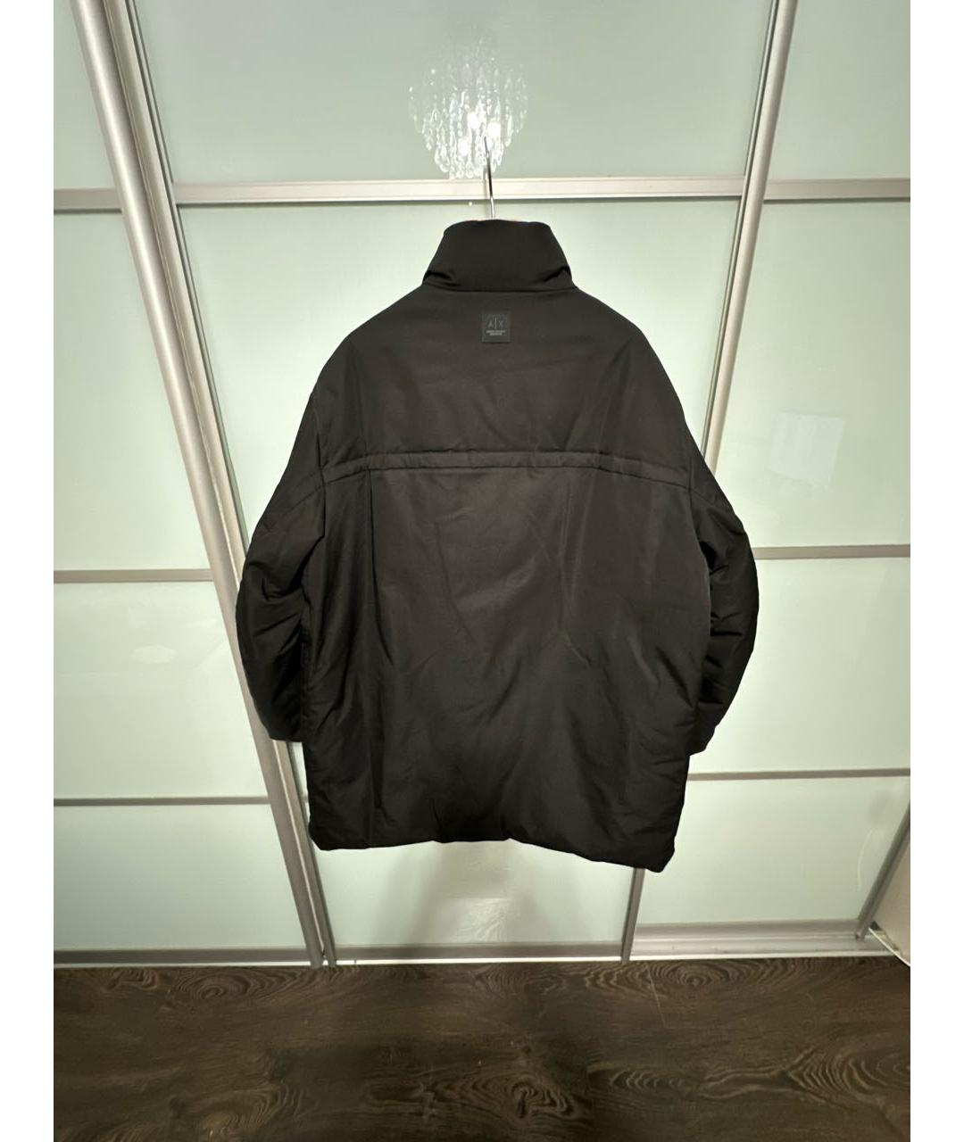 ARMANI EXCHANGE Черная полиэстеровая куртка, фото 2