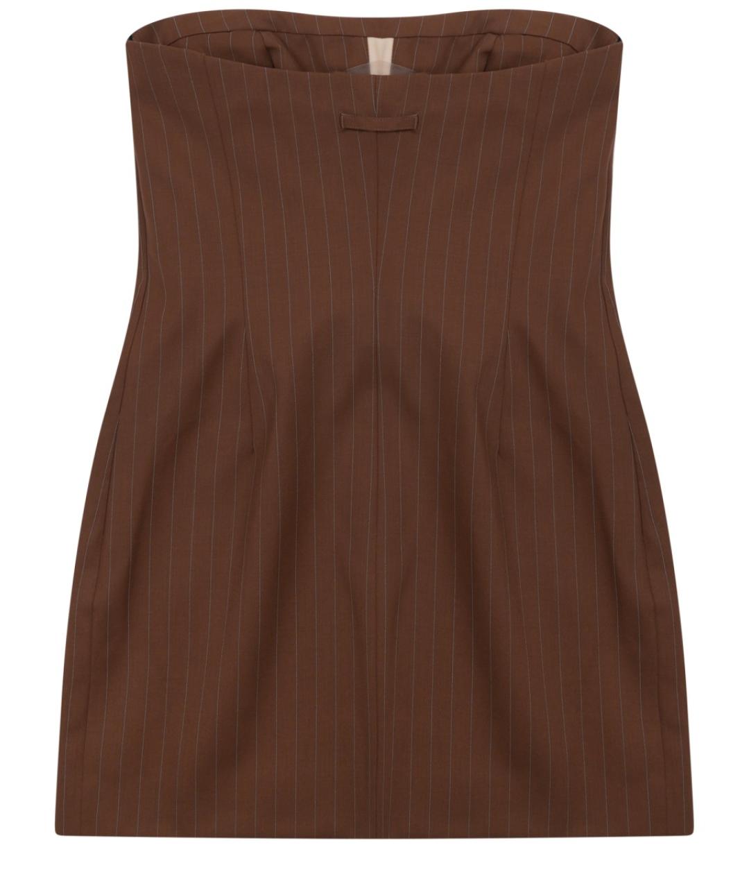 JEAN PAUL GAULTIER Мульти шерстяное повседневное платье, фото 2