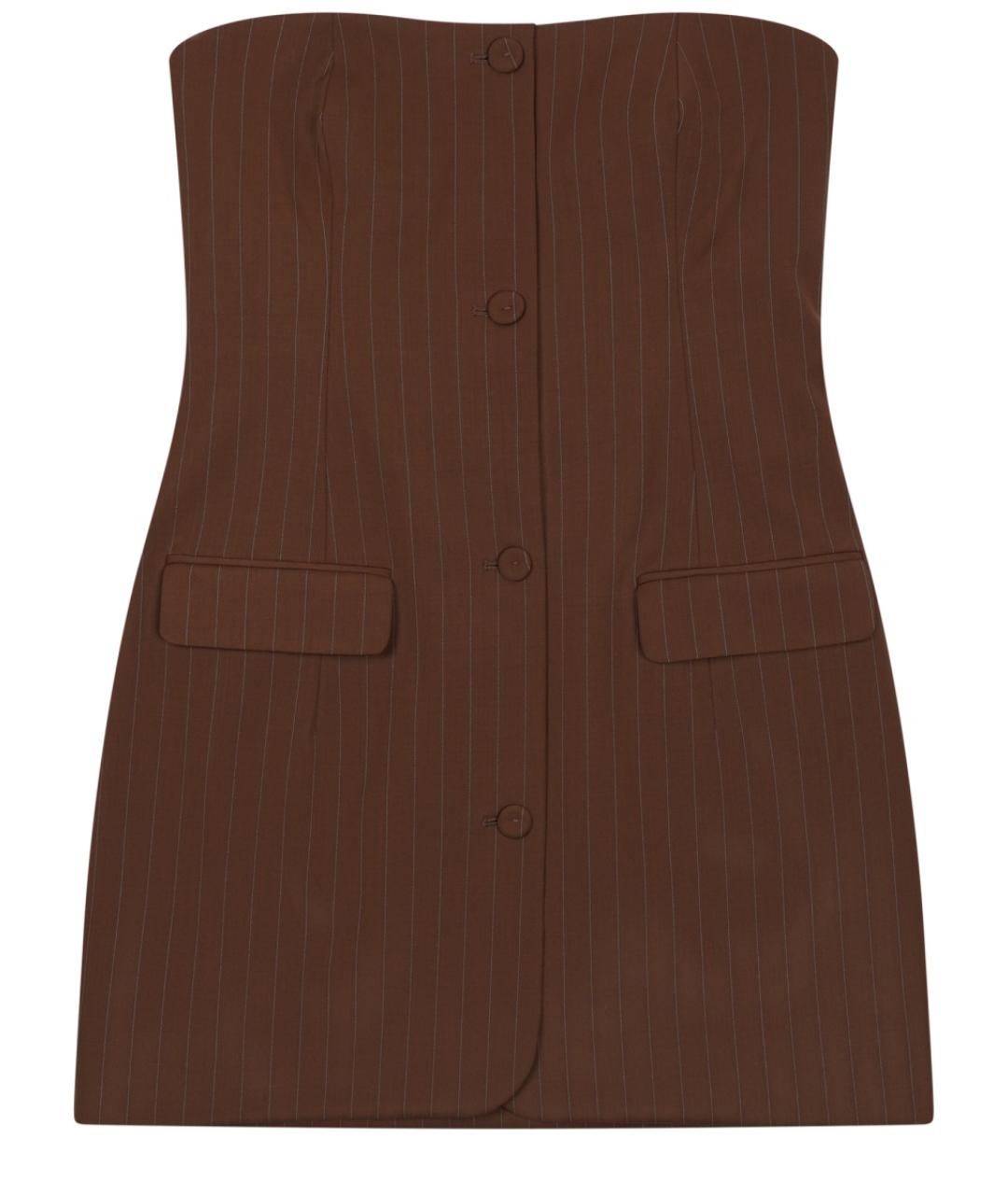 JEAN PAUL GAULTIER Мульти шерстяное повседневное платье, фото 1