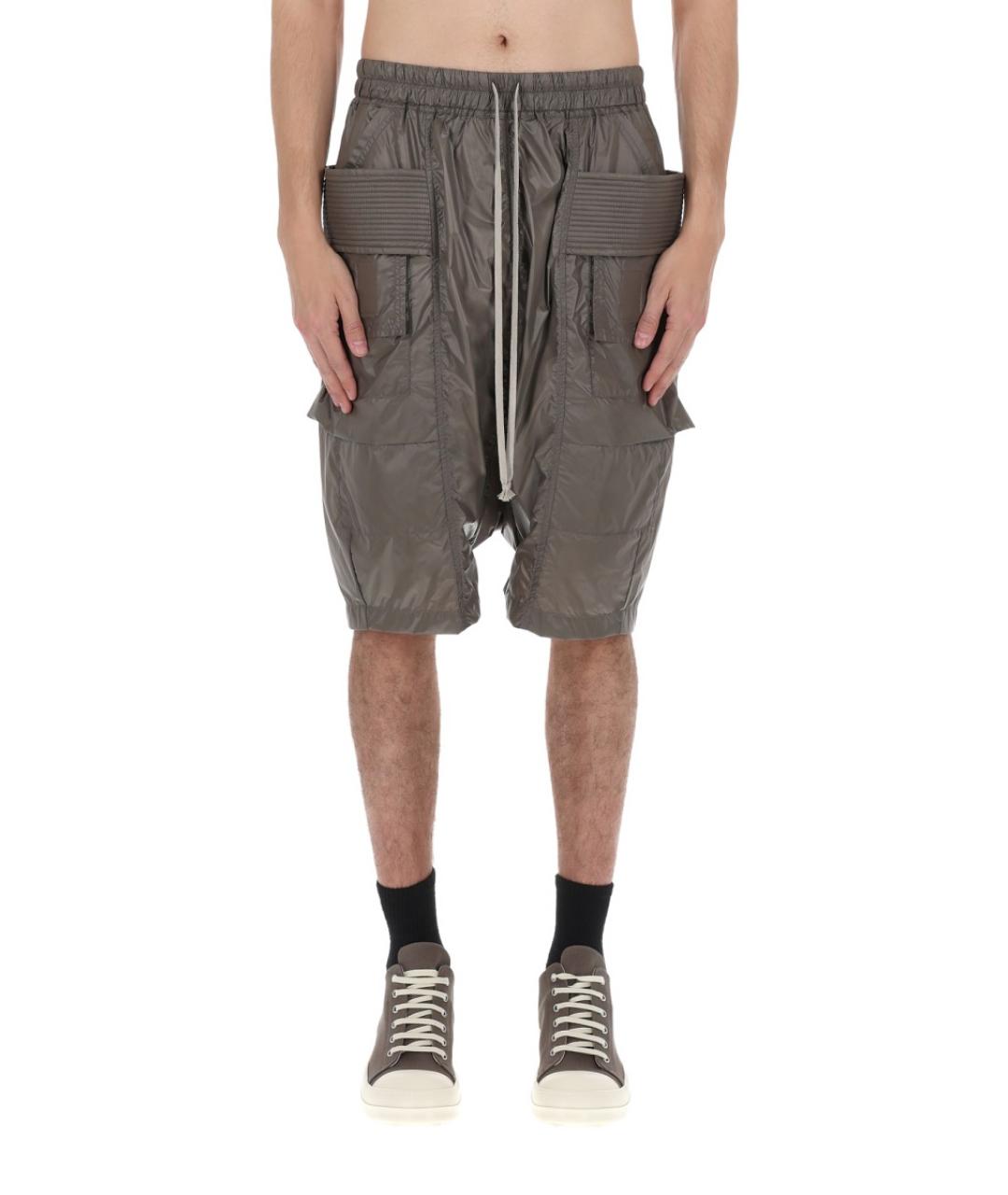 RICK OWENS DRKSHDW Коричневые шорты, фото 5