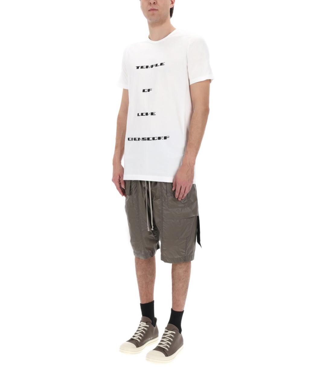 RICK OWENS DRKSHDW Коричневые шорты, фото 2