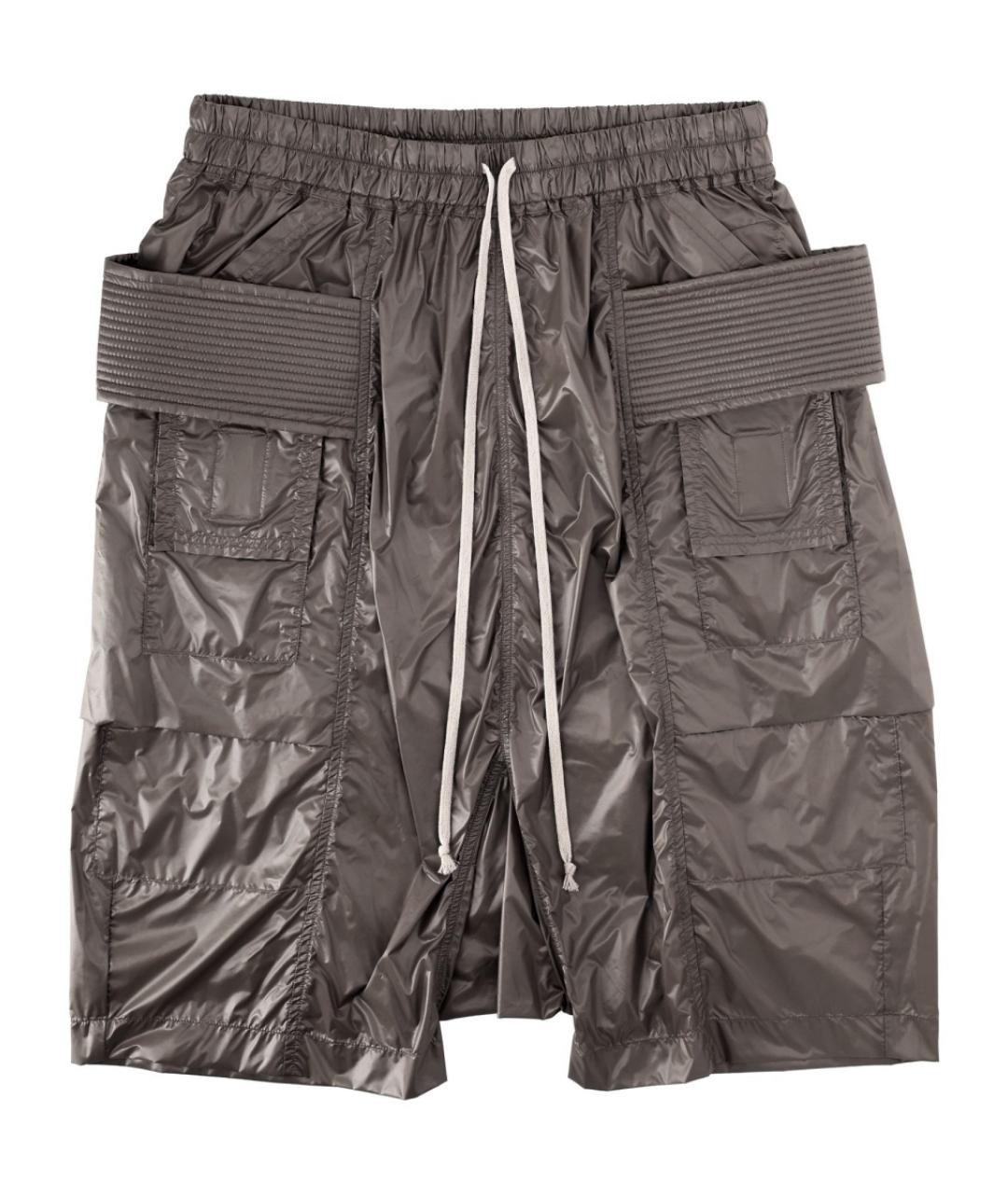 RICK OWENS DRKSHDW Коричневые шорты, фото 1