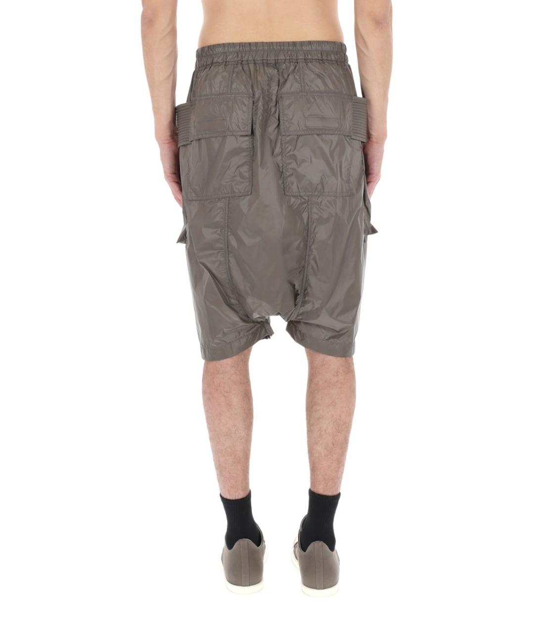 RICK OWENS DRKSHDW Коричневые шорты, фото 4