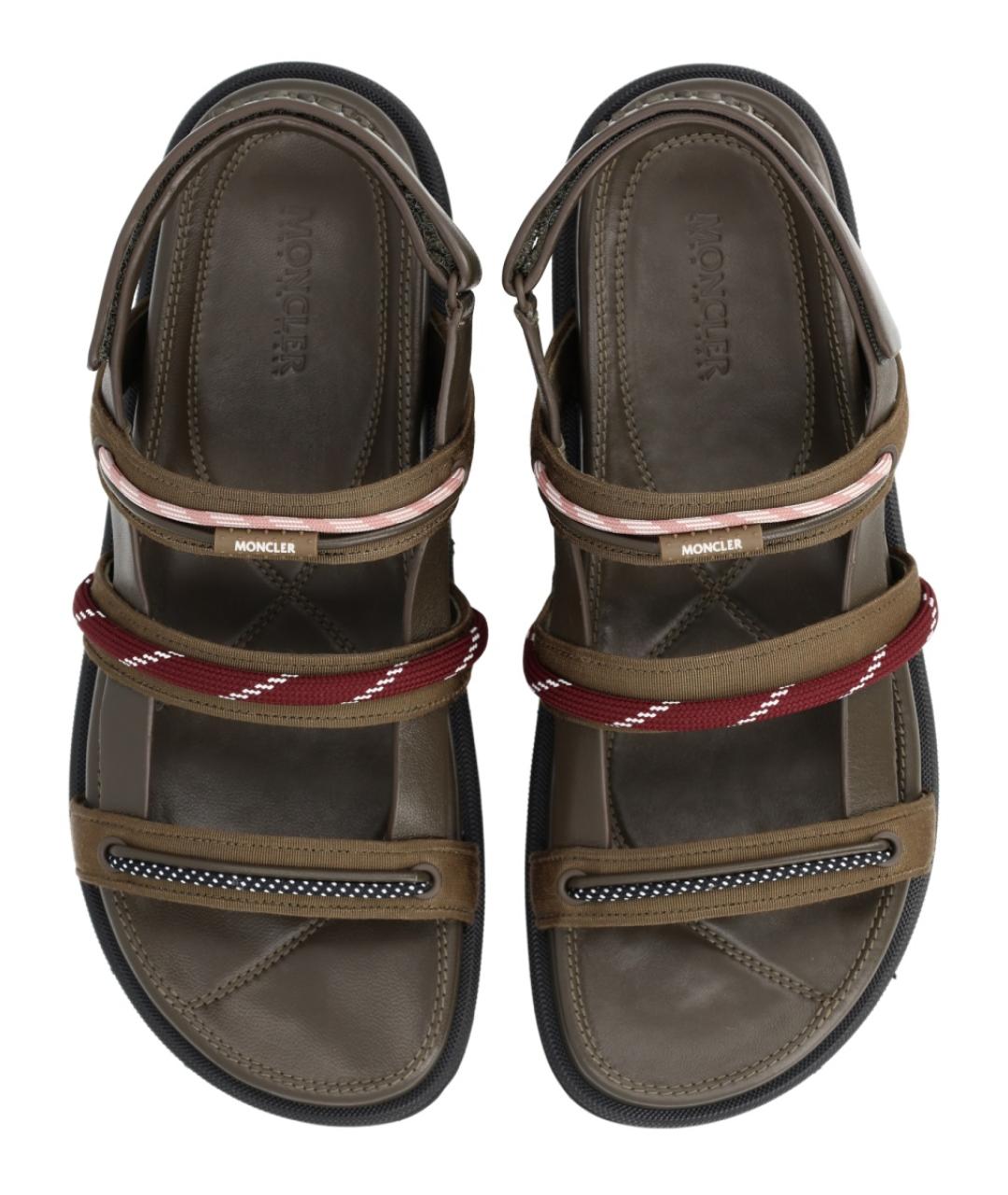 MONCLER Мульти синтетические сандалии, фото 5