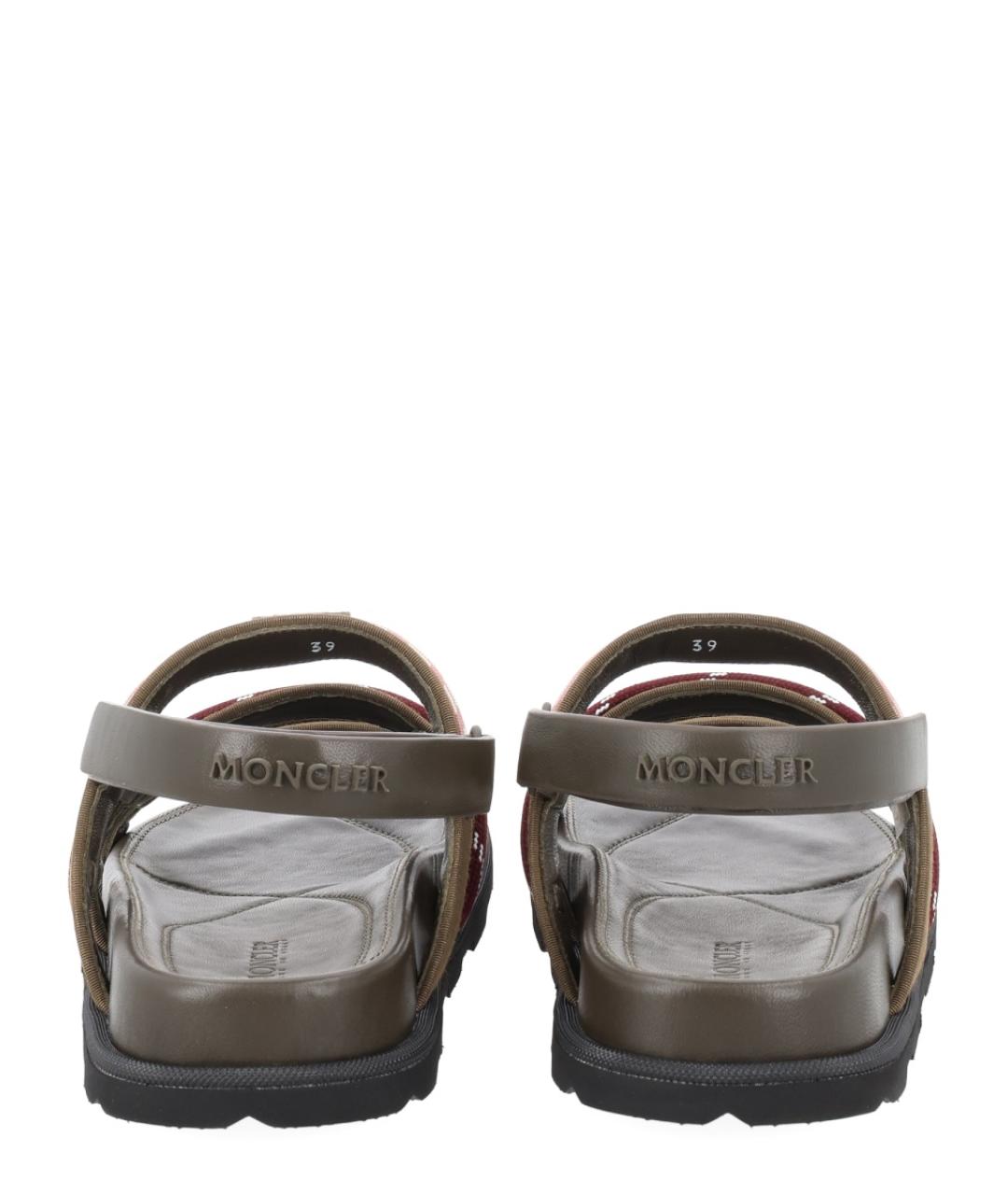 MONCLER Мульти синтетические сандалии, фото 4