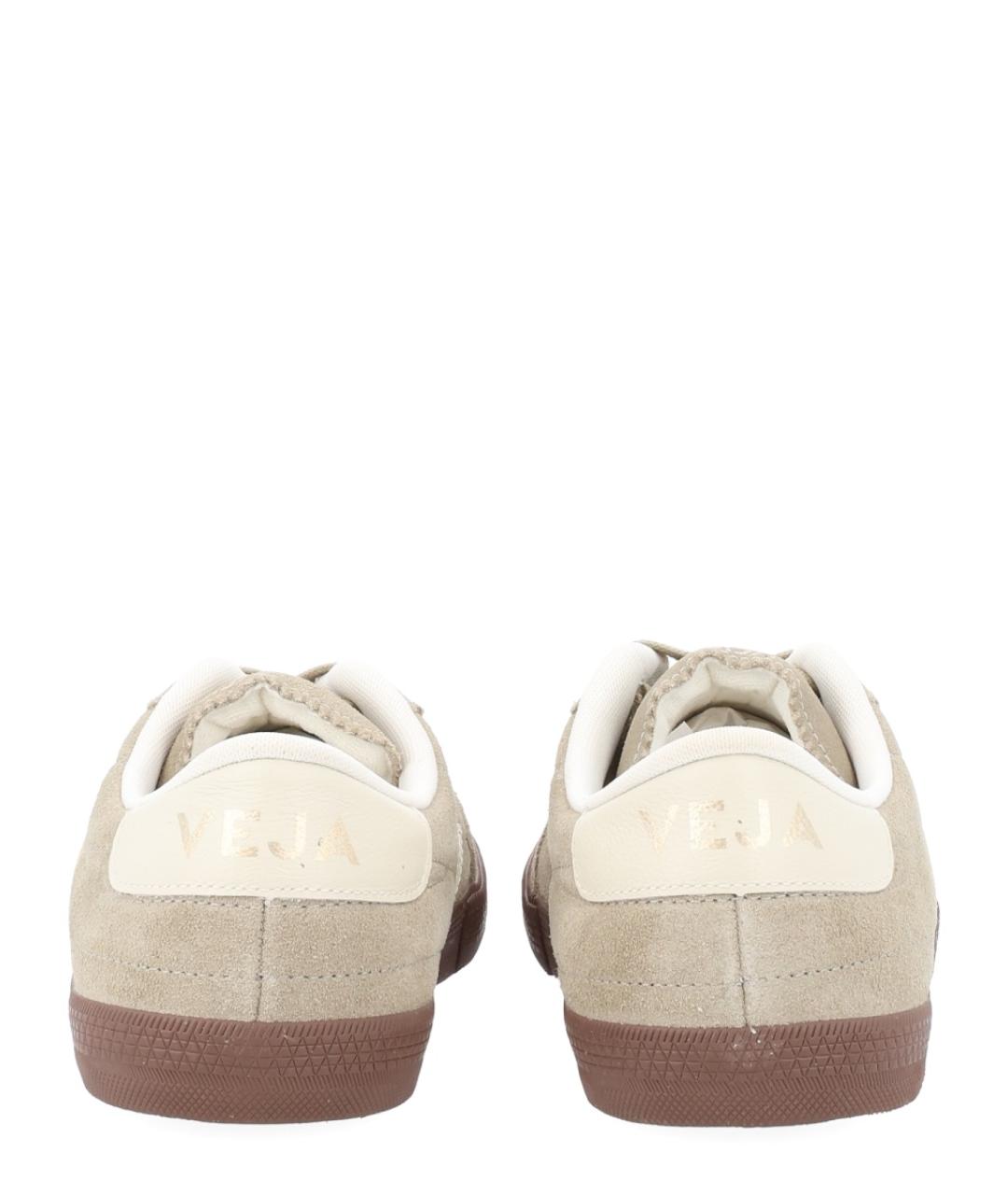 VEJA Серые замшевые низкие кроссовки / кеды, фото 4