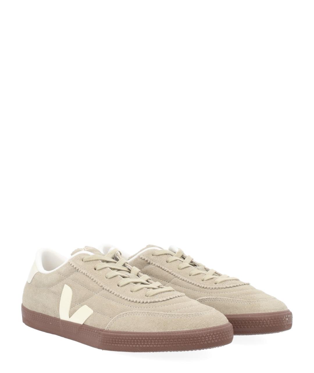 VEJA Серые замшевые низкие кроссовки / кеды, фото 2