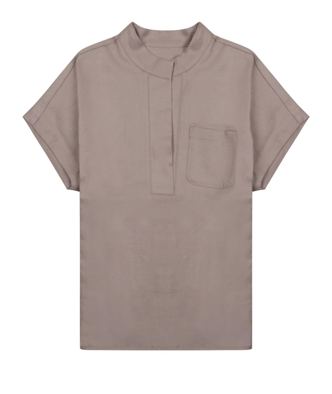 NINE IN THE MORNING Бежевая льняная рубашка, фото 1