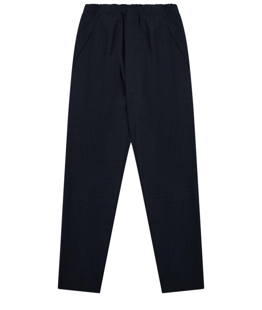 NINE IN THE MORNING Синие хлопковые повседневные брюки, фото 1