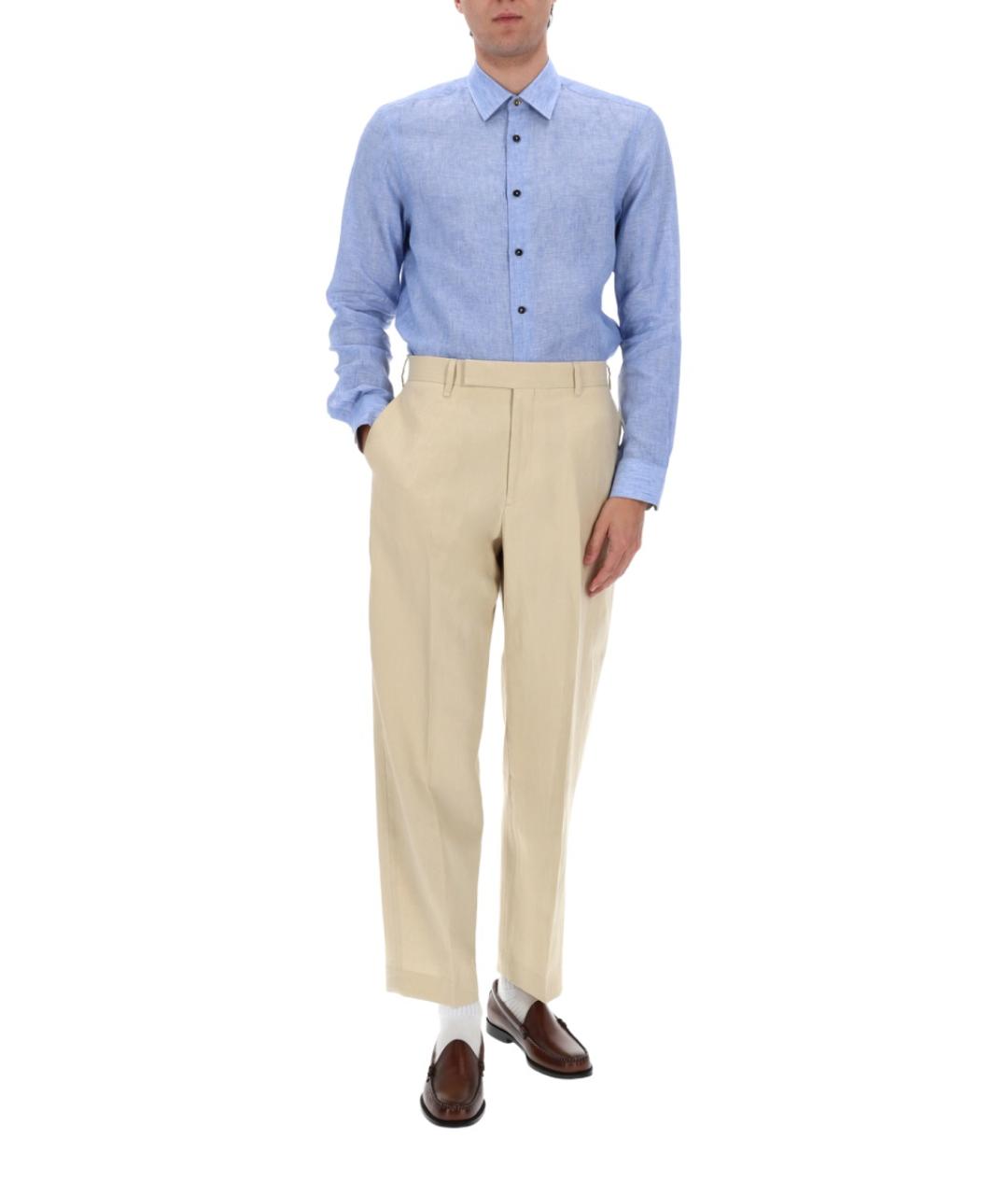 PAUL SMITH Льняные повседневные брюки, фото 2