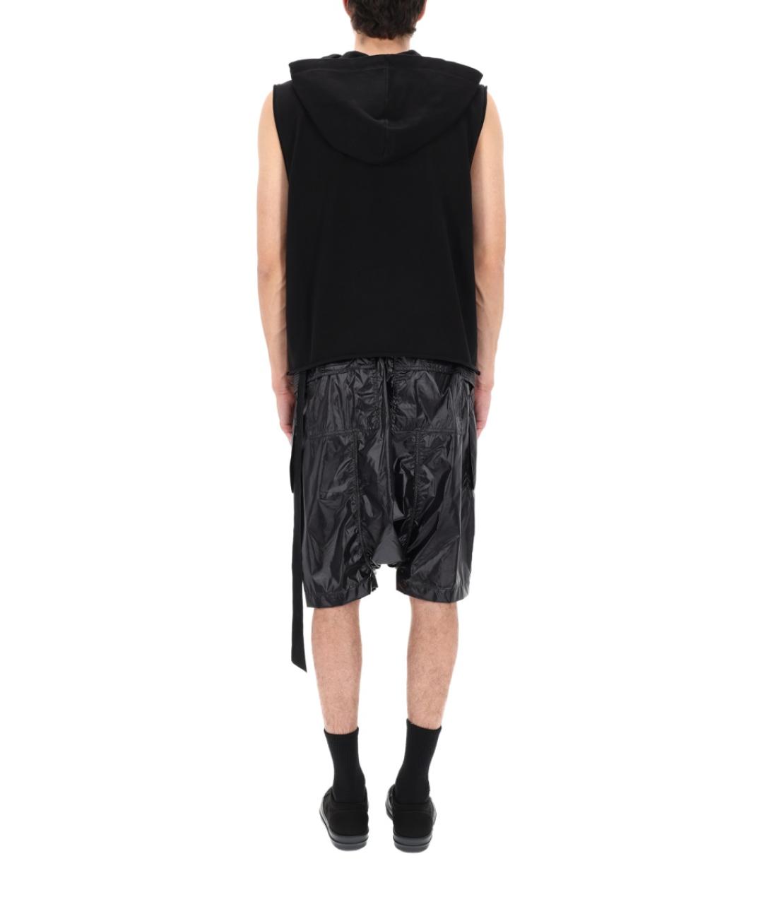 RICK OWENS DRKSHDW Черная хлопковая майка, фото 5