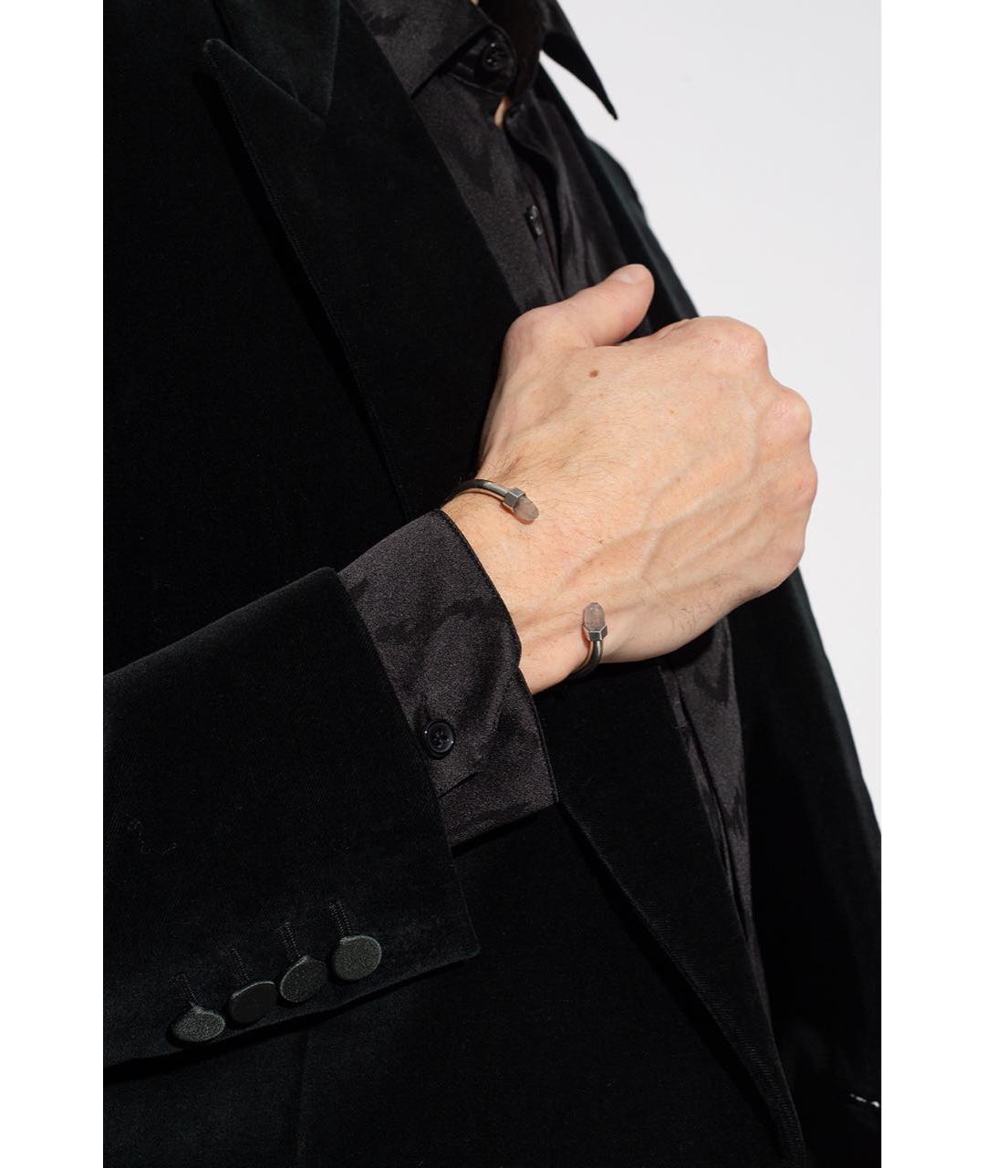 SAINT LAURENT Серебрянный браслет, фото 2