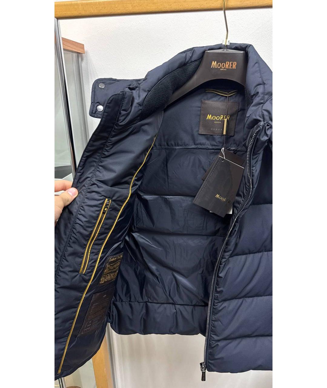 MOORER Темно-синий полиамидовый жилет, фото 2