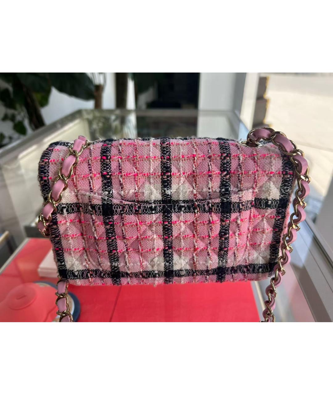 CHANEL Розовая сумка через плечо, фото 4