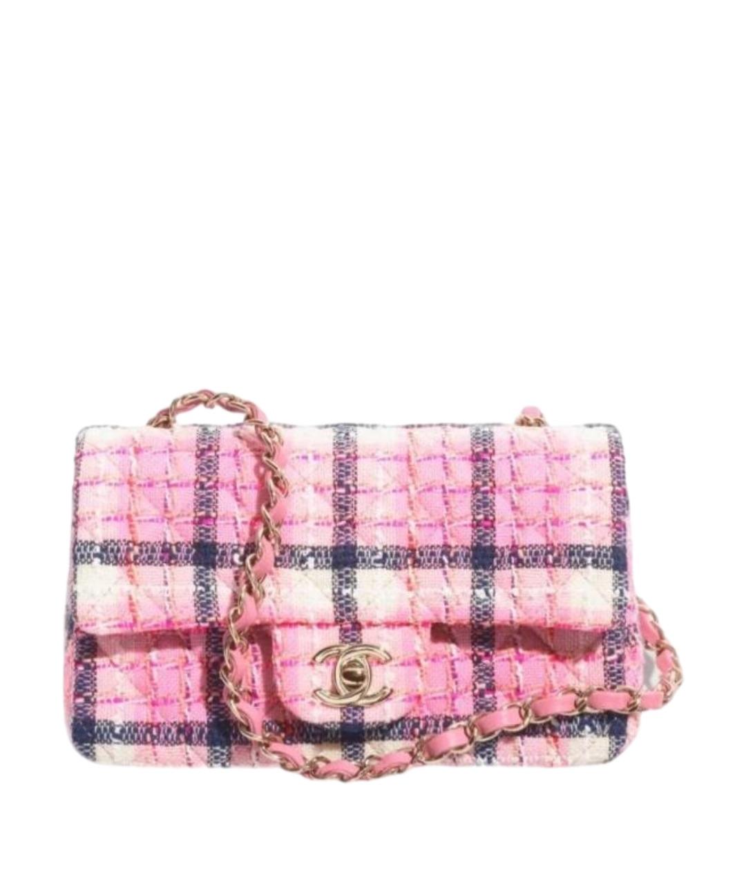 CHANEL Розовая сумка через плечо, фото 1