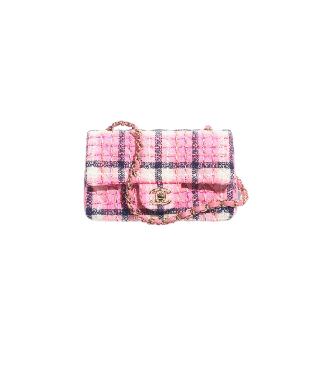 CHANEL Розовая сумка через плечо, фото 7