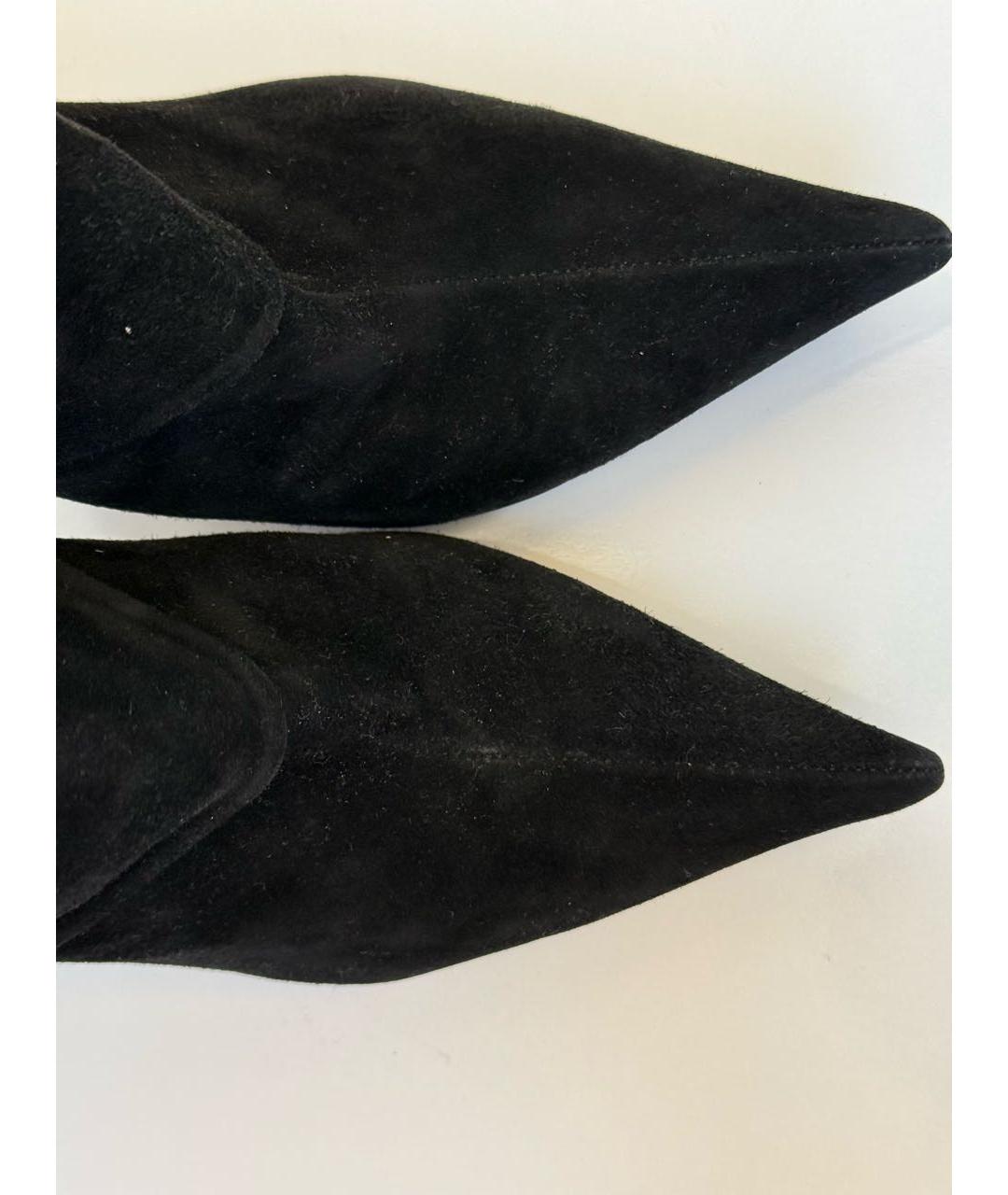 CASADEI Черные кожаные сапоги, фото 3