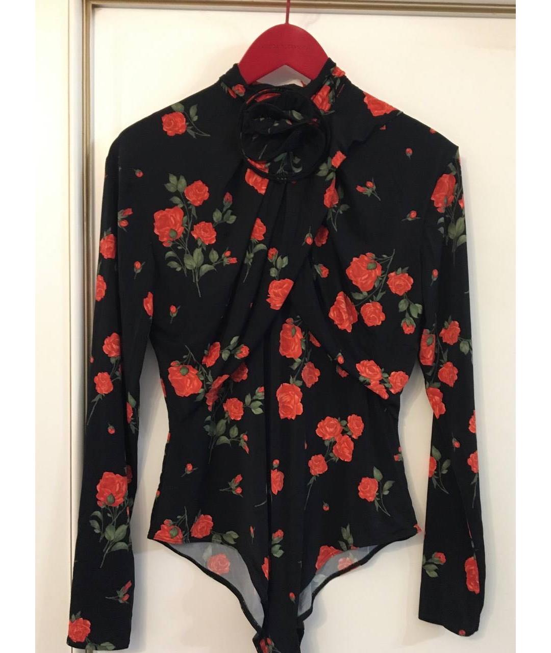 MAGDA BUTRYM Черная полиэстеровая водолазка, фото 2