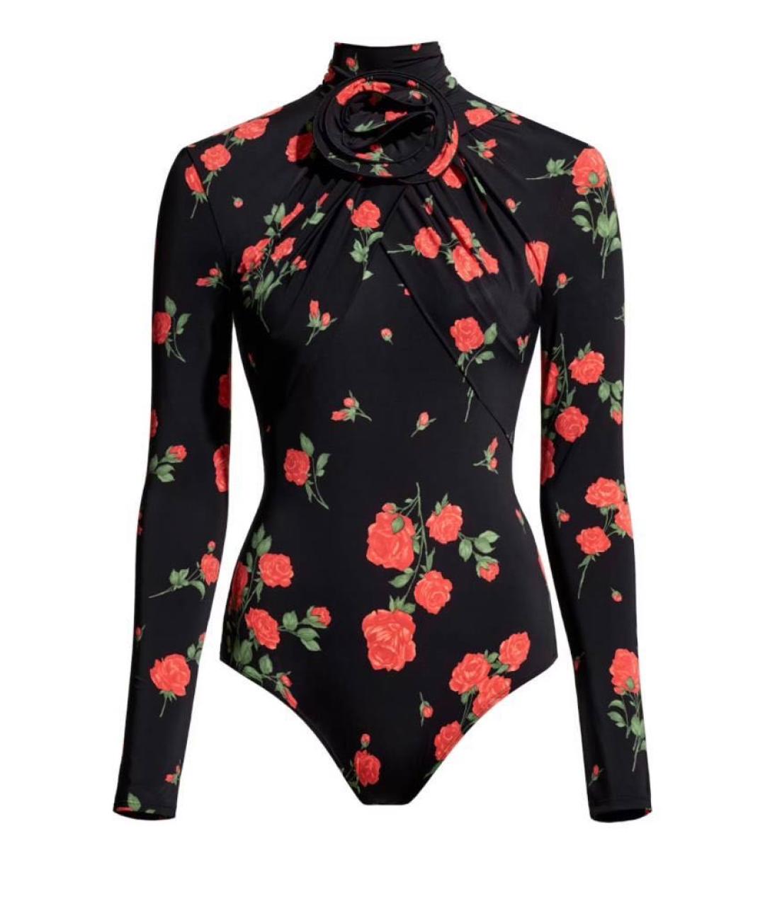 MAGDA BUTRYM Черная полиэстеровая водолазка, фото 1