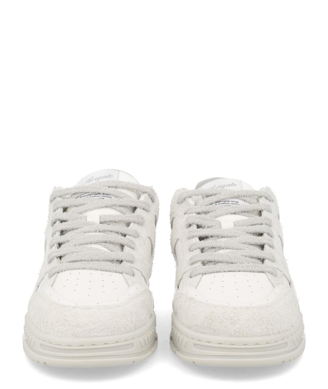 AXEL ARIGATO Белые кожаные низкие кроссовки / кеды, фото 3