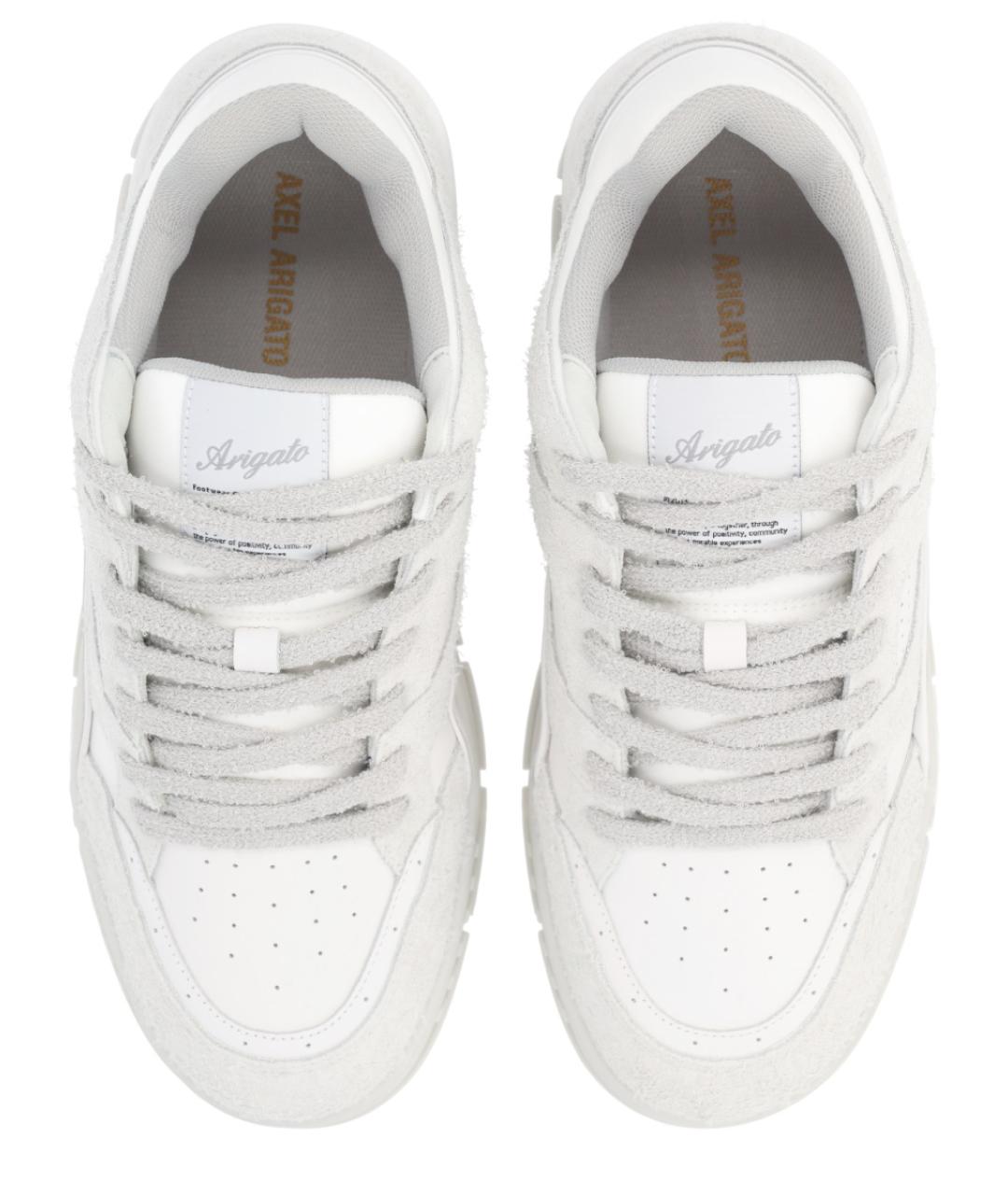 AXEL ARIGATO Белые кожаные низкие кроссовки / кеды, фото 5