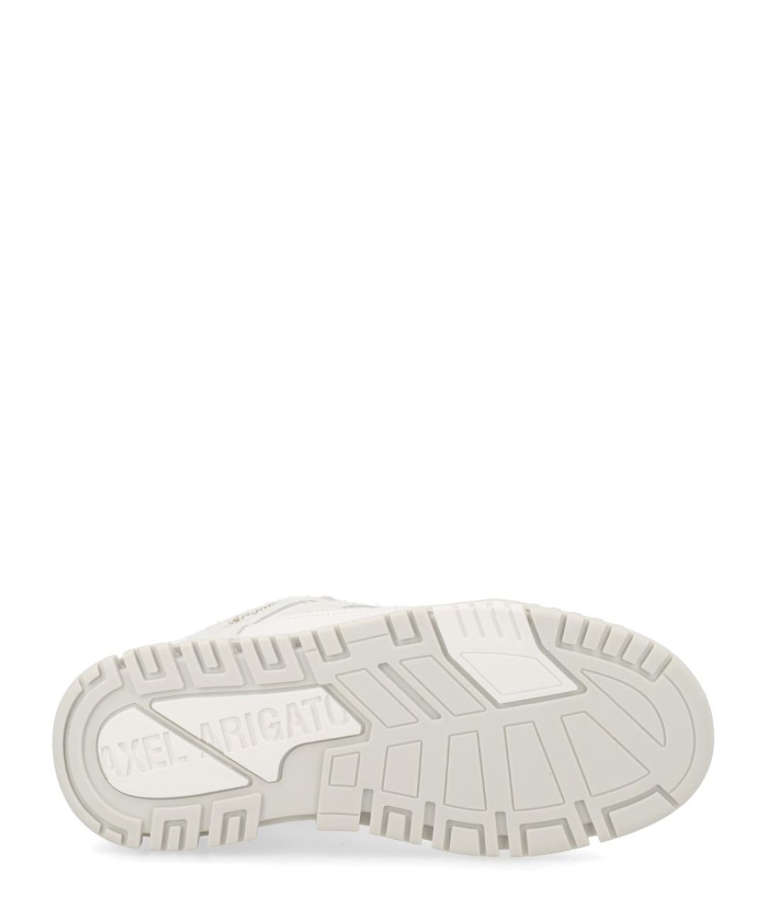 AXEL ARIGATO Белые кожаные низкие кроссовки / кеды, фото 6