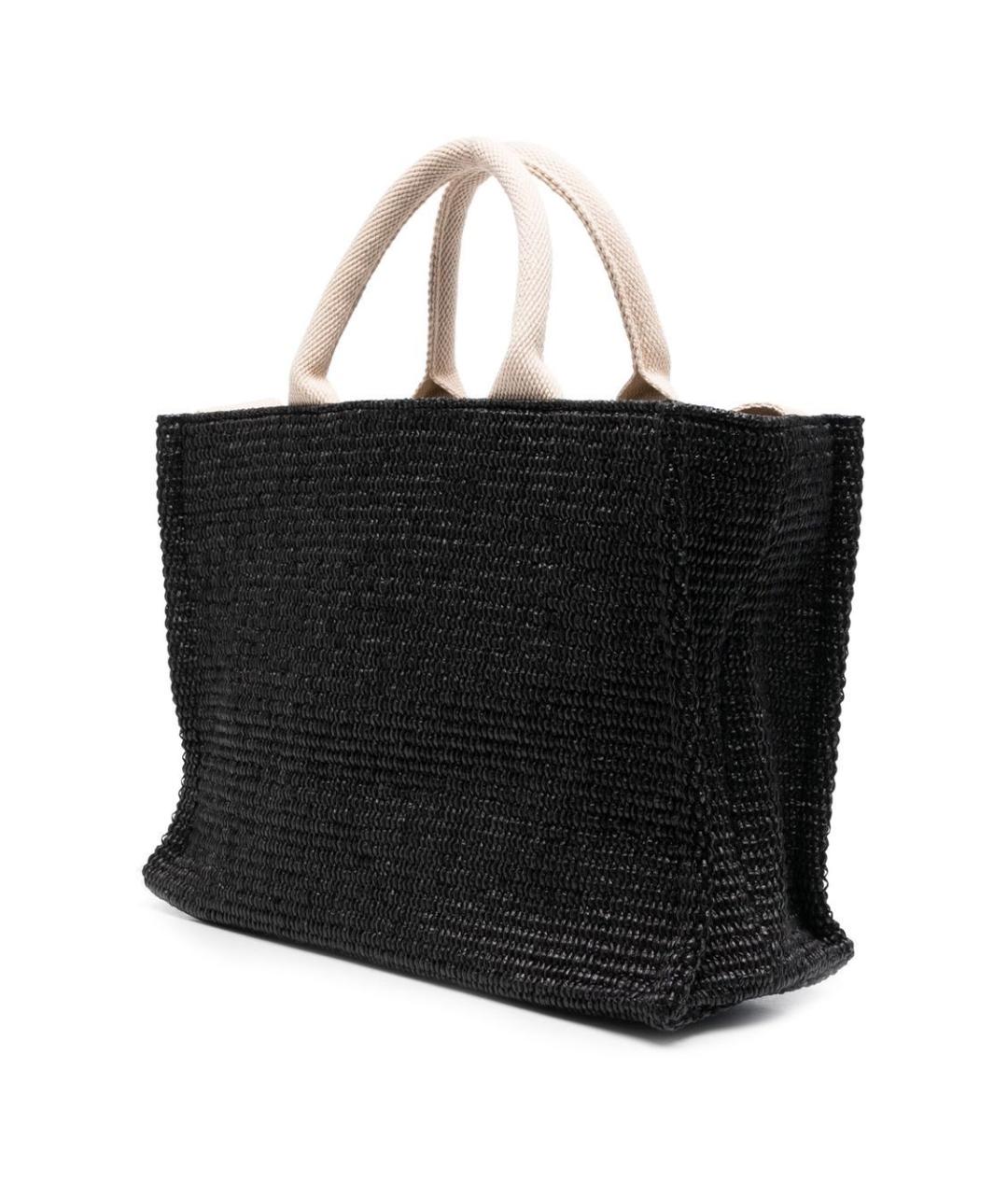 MARNI Черная хлопковая сумка через плечо, фото 3