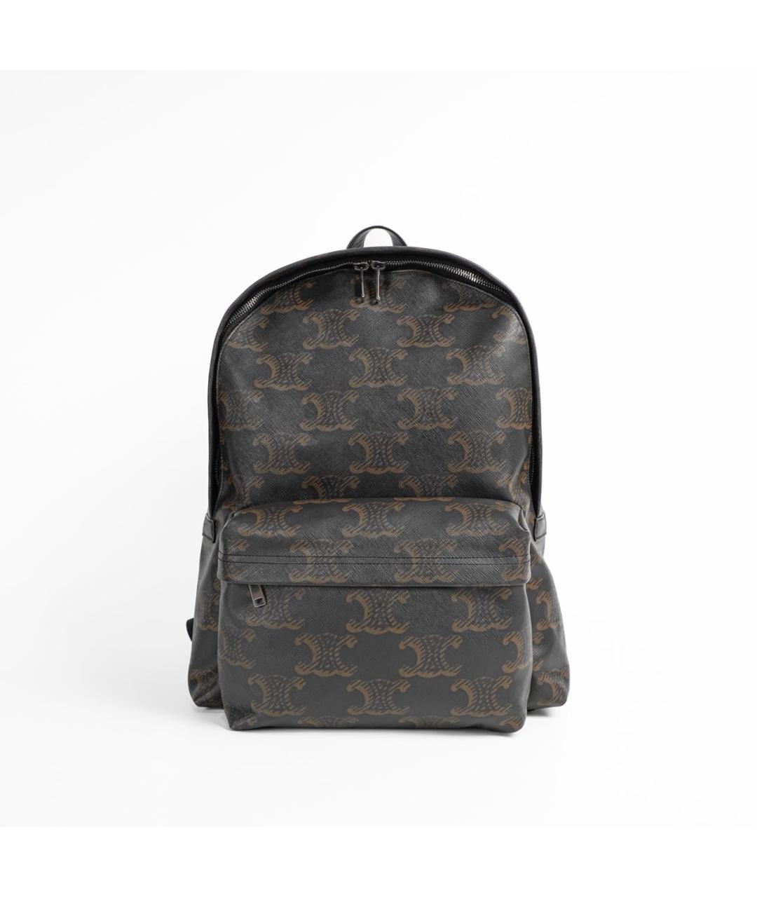 CELINE Коричневый рюкзак, фото 9