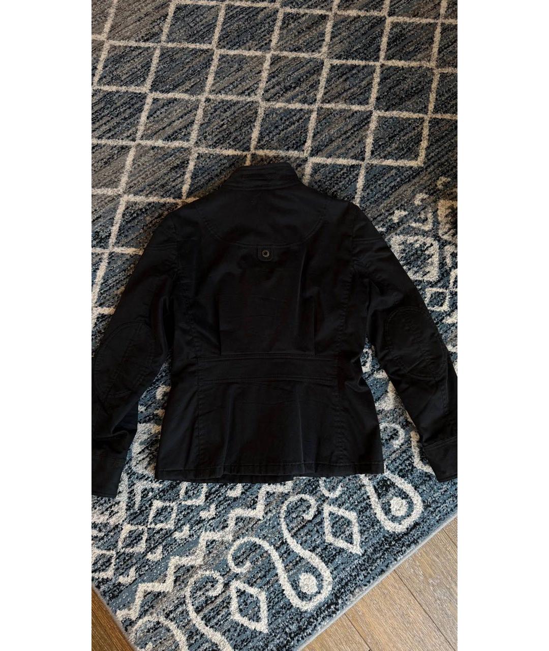 TOD'S Черная хлопковая куртка, фото 2