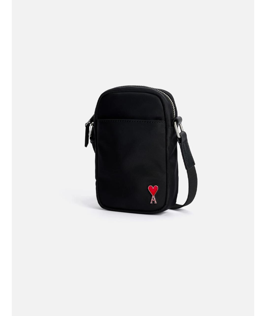 Ami Paris Черная сумка на плечо, фото 2