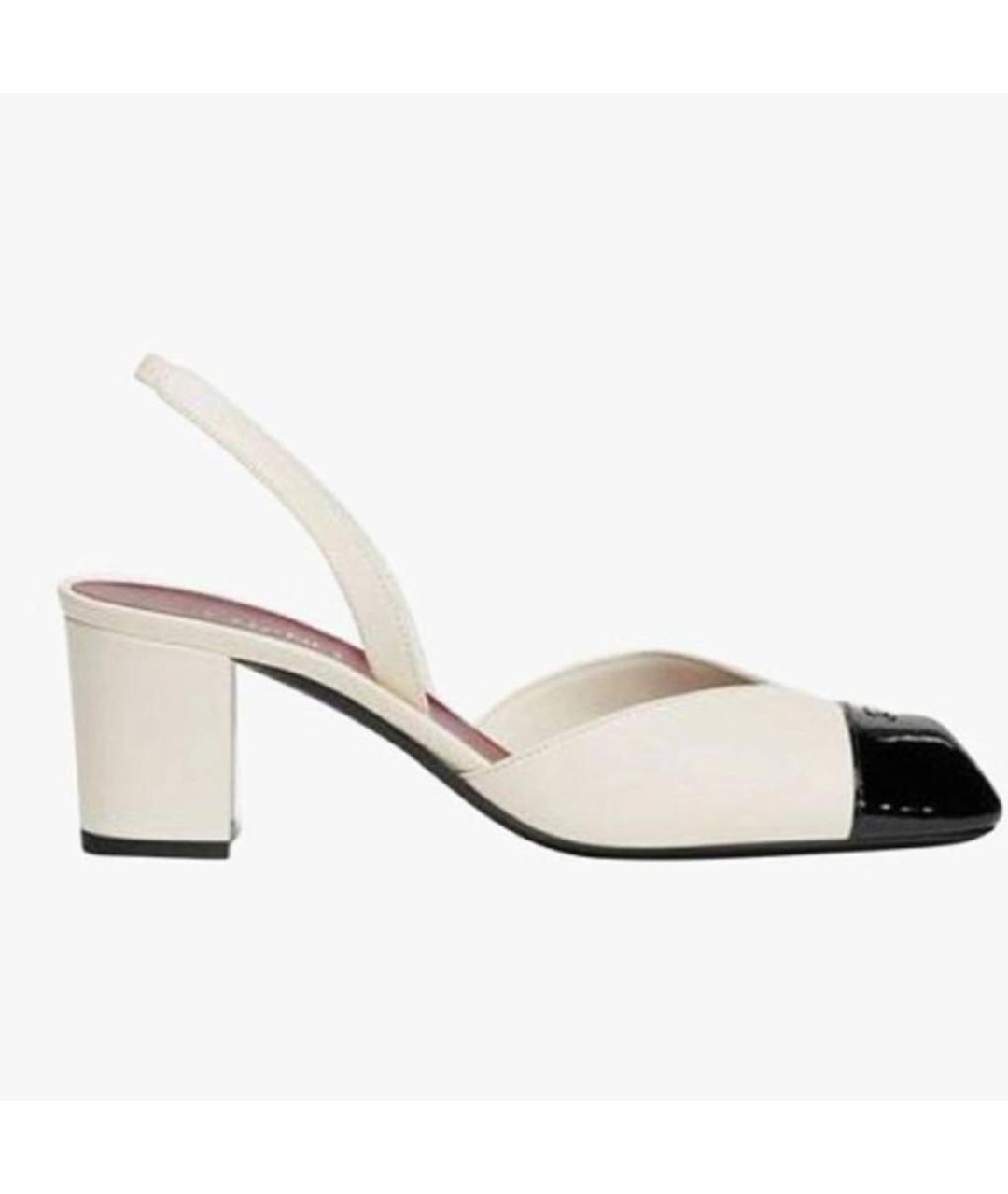 CHANEL Белые туфли, фото 2