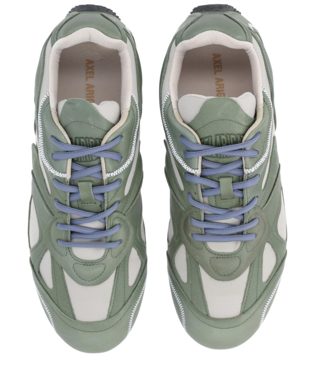 AXEL ARIGATO Зеленые низкие кроссовки / кеды, фото 5
