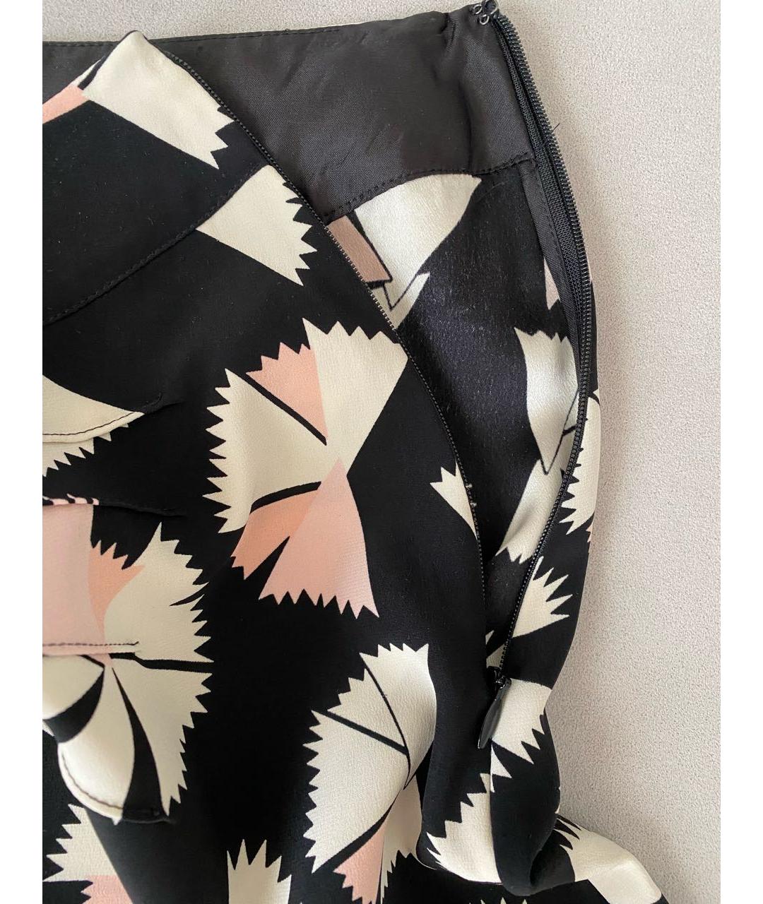 MARC BY MARC JACOBS Черная шелковая юбка мини, фото 5