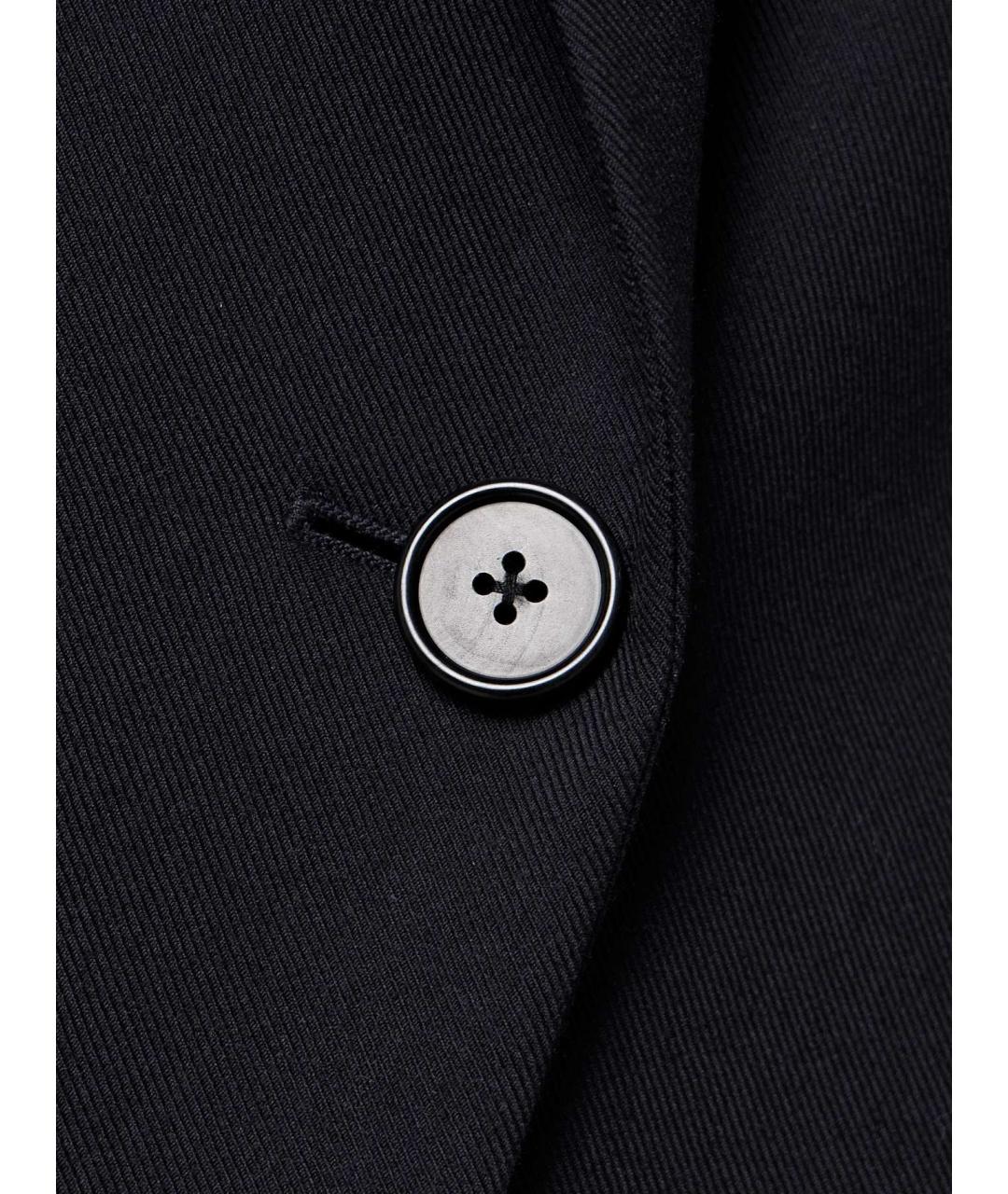 THE ROW Темно-синее шерстяное пальто, фото 5